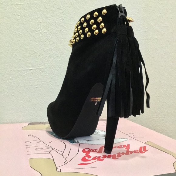 PRICE DROP NWT $140 NEW!S8 RARE JEFFREY CAMPBELL AMANDA BOOT - Picture 3 of 4